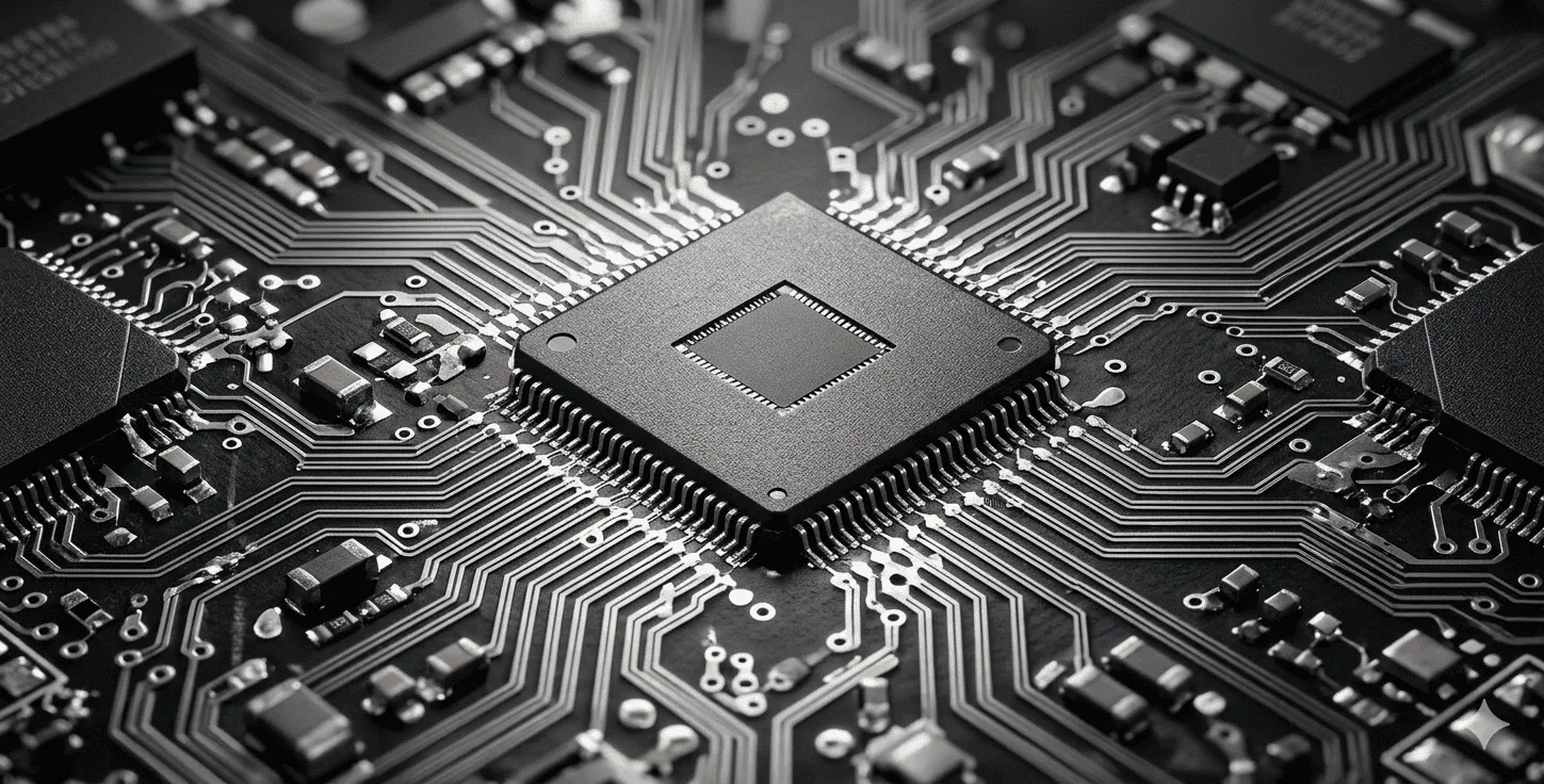 Gold-plated circuit board fragment