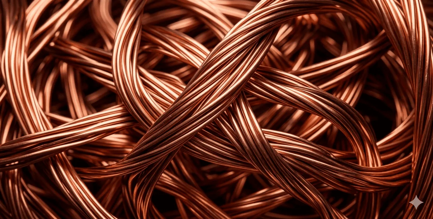 Purified copper granules