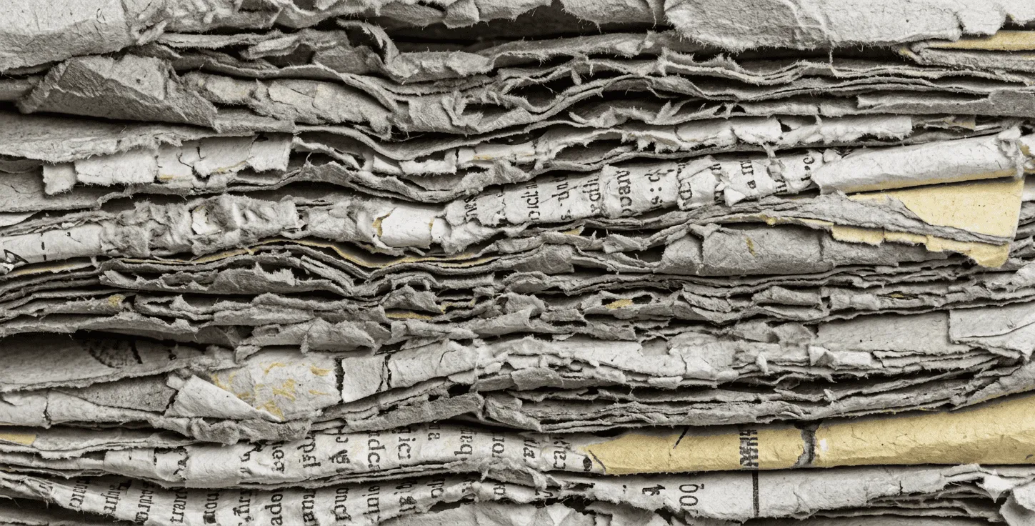 Dense compressed pulp fiber texture