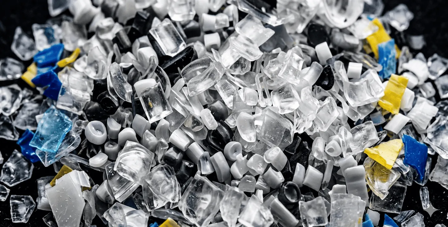 High-purity crystalline PET pellets